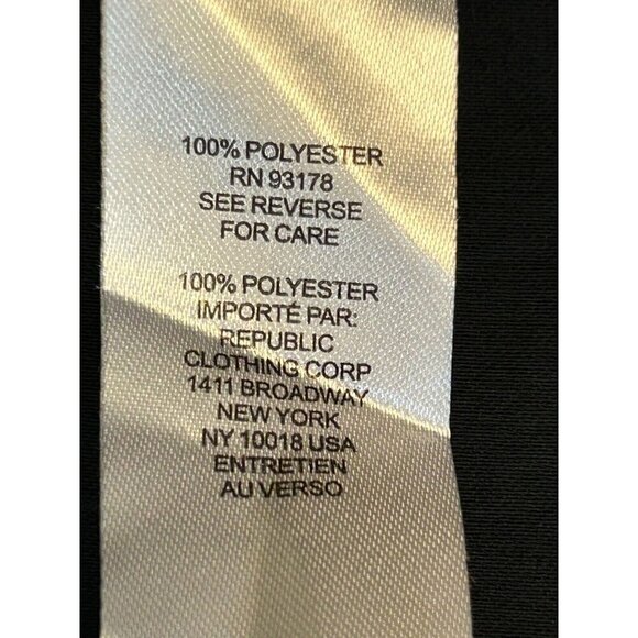 T Tahari Jacket Womens 2X Black Open Front Roll Tab Sleeve Side Laces Pockets - Picture 5 of 12